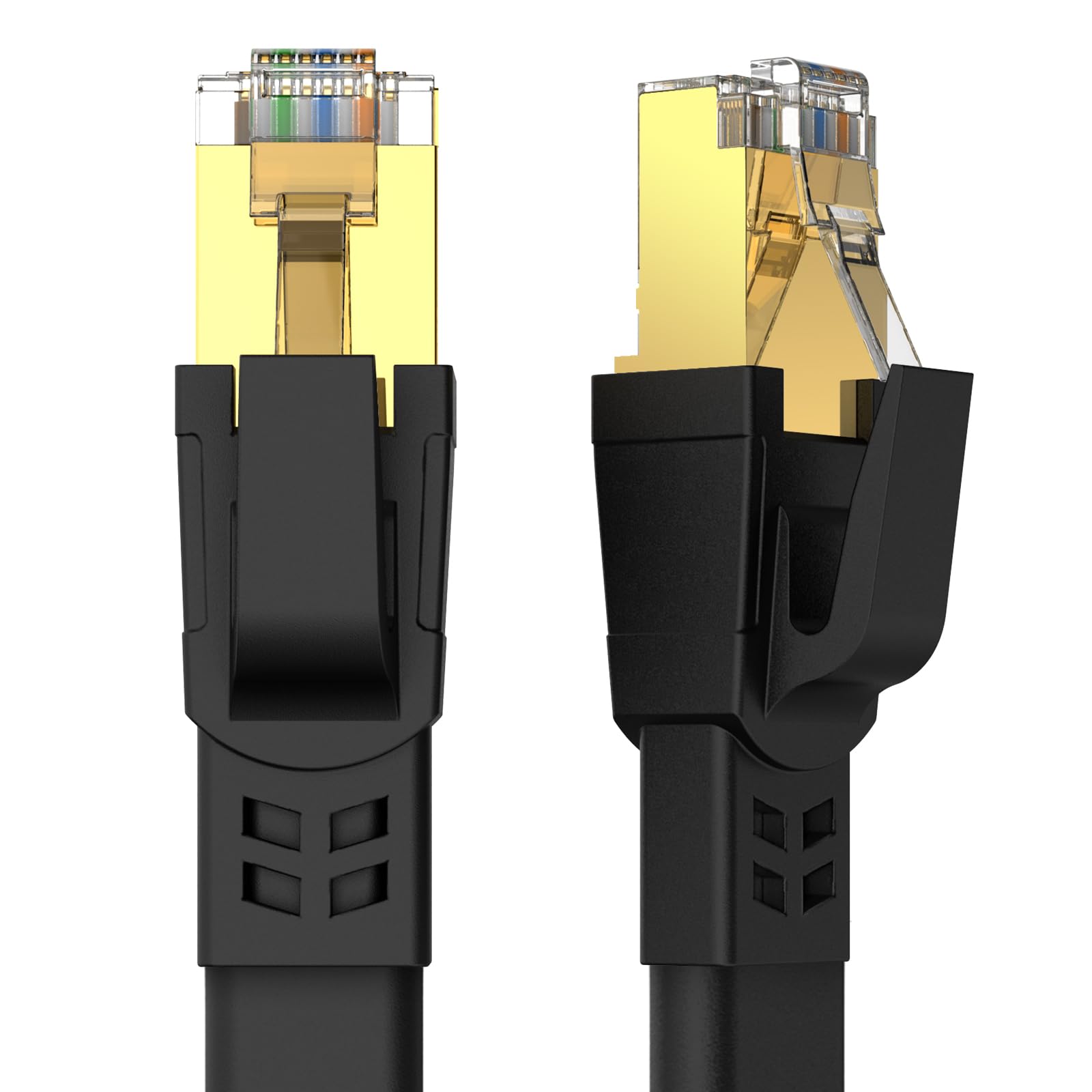 Amazon.co.jp: Ankuly CAT8 LANケーブル カテゴリー8 ウルトラフラット