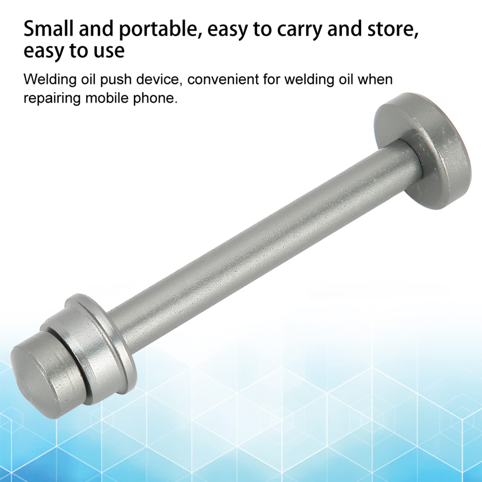 Poussoir De Seringue De Flux De Soudure D'aiguille De Poussée, Tige De