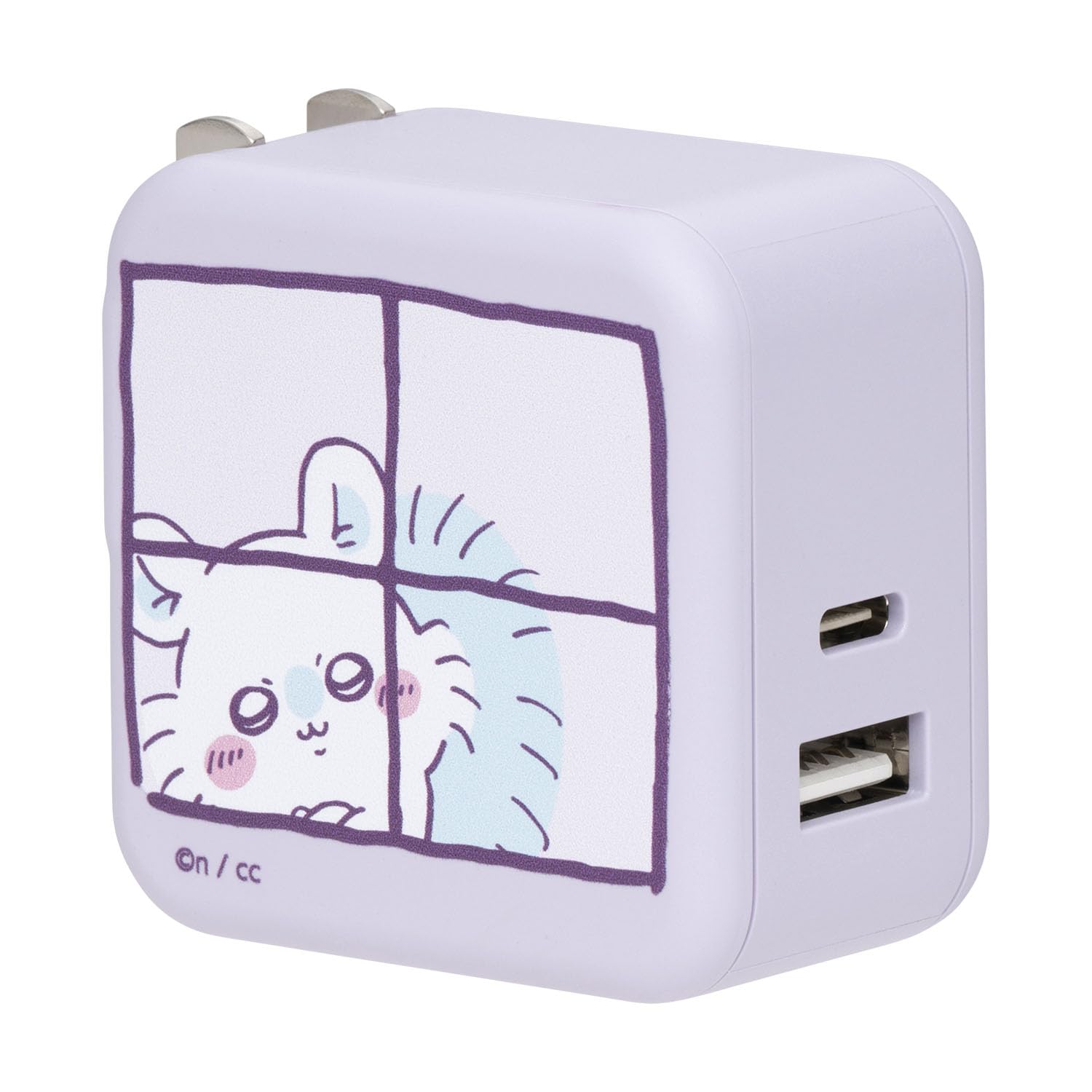 んちゃ　BOX2つ Amazon | ちいかわ 2台同時充電/32W ACアダプタ（モモンガ） | MOTTERU