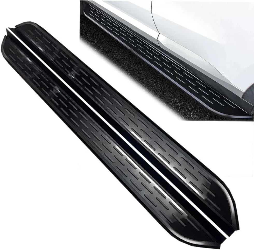 USA All New Stock Duty Free A Set Door Pedals Nerf Bars Running Board Fixed Side Steps (with Brackets) Fits for Infiniti QX60 2022 2023 2024 2025 2026