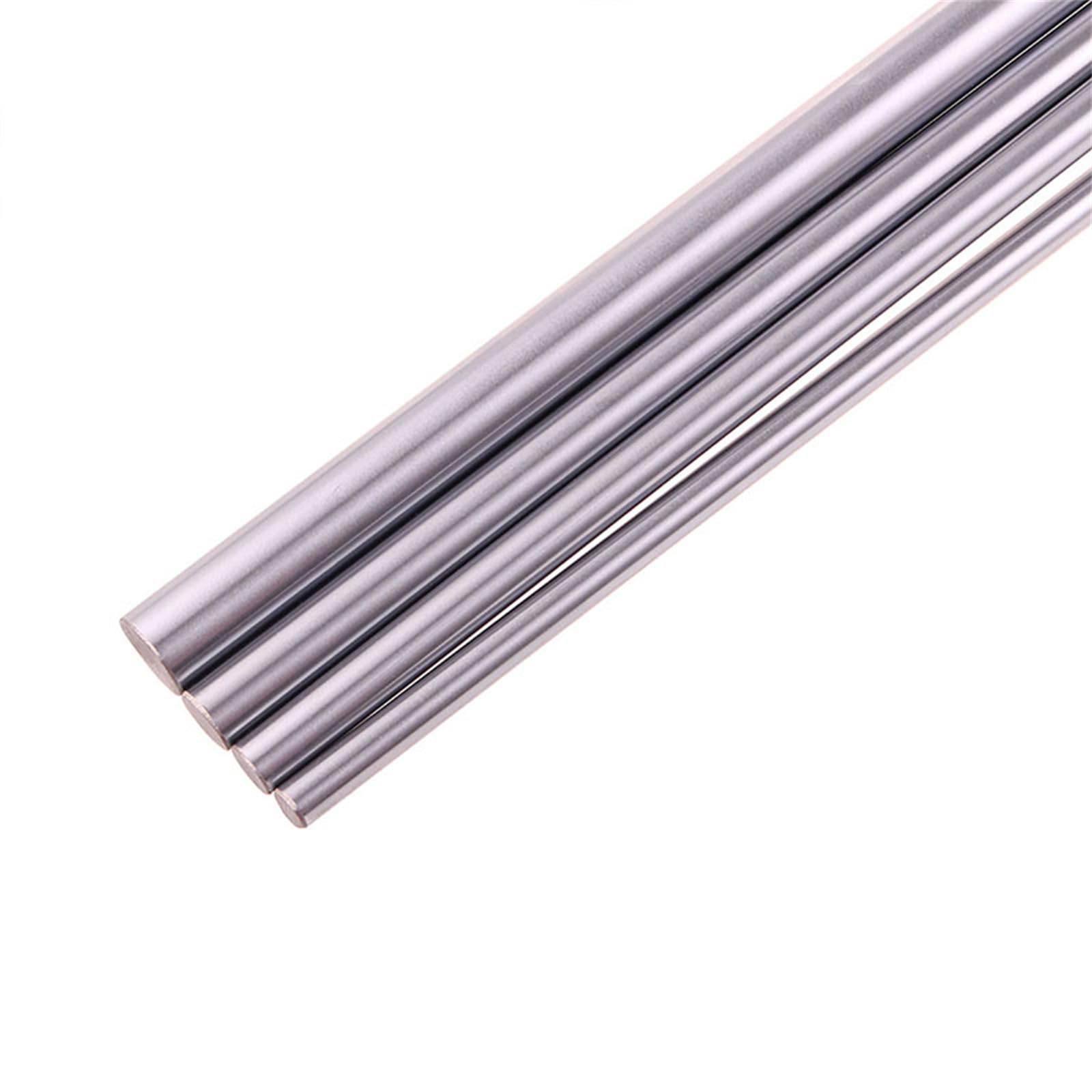 Stäbe aus Titanlegierungen, Rundstahl-Metallstäbe, TA2-Titanstab, Länge 500 mm, Korrosionsbeständigkeit, geringes Gewicht, geringe Dichte, hohe Hitzebeständigkeit(6mm)