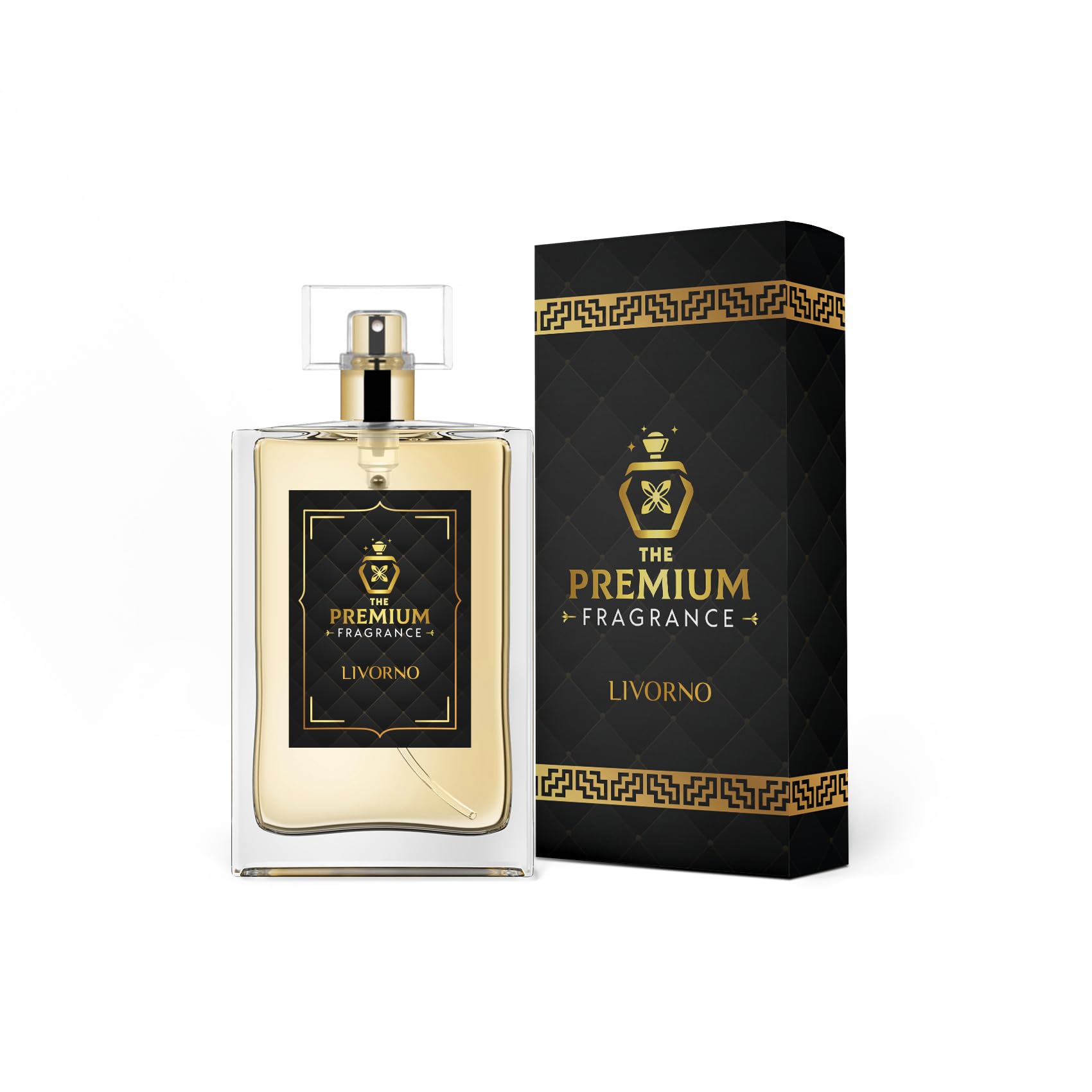 The Premium Fragrance - LIVORNO (100ml) | Tuscan Leather Inspired | Eau De Parfum Spray for Men & Women | Luxurious, Bold & Long-Lasting Leather Scent | Unisex Perfume