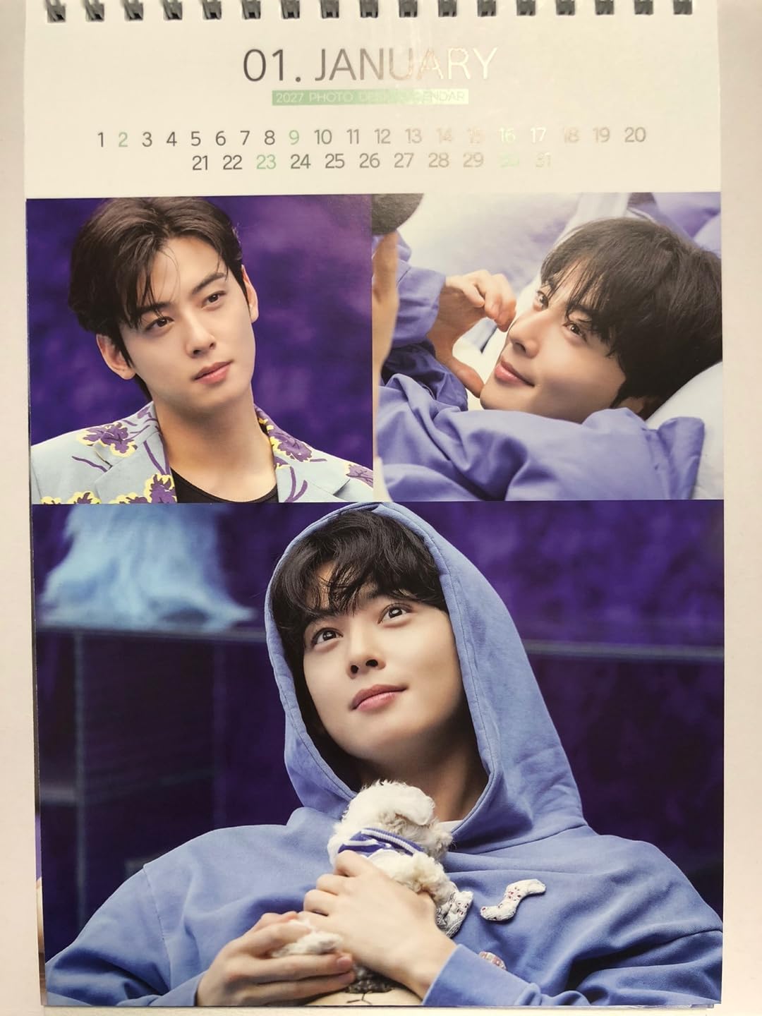 Amazon.co.jp: チャウヌ グッズ 2026年-2027年 2年分 卓上カレンダー