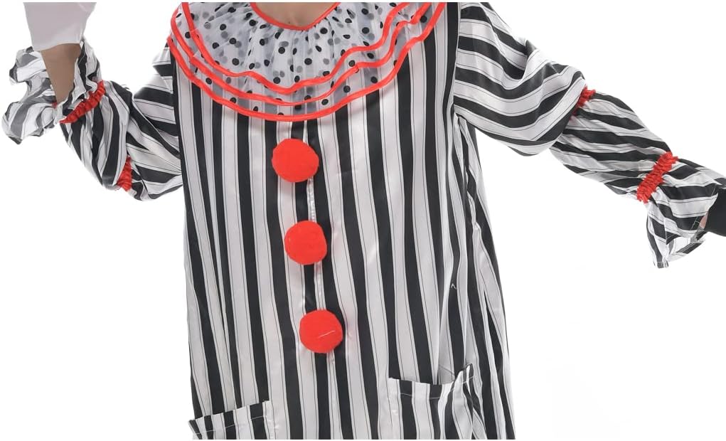 FantastCostumes Men's Clown Costume Halloween Carnival Party Horror Cosplay Jumpsuit - Image 8