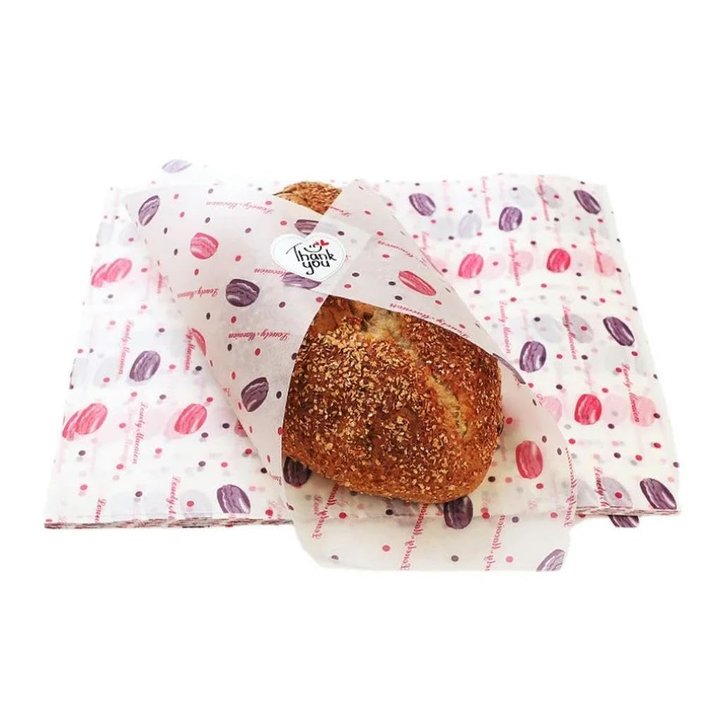 NYSDM 50 szt./partia papier woskowy papier spożywczy papier smarowy opakowania żywności owijanie chleba kanapki burger frytki papier olejowy narzędzia do pieczenia