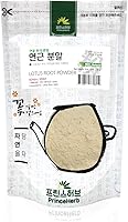 Vista 2 de [Polvo de hierbas medicinales coreanas] Polvo de raíz de loto 100% natural (4oz)