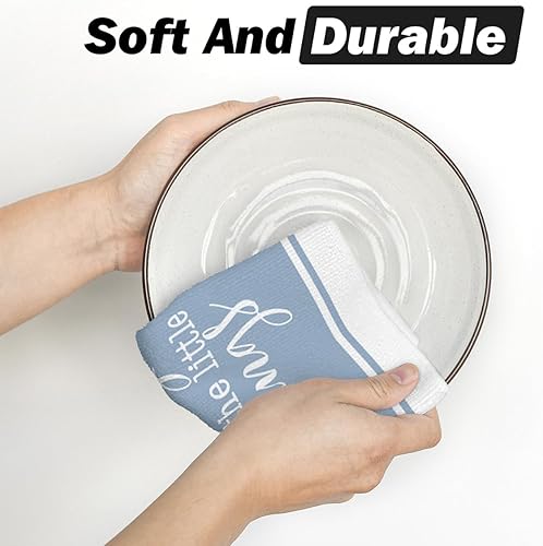 Miniatura 5 de Artoid Mode Bloom Hydrangea - Juego de 4 toallas de cocina de primavera, 18 x 26 pulgadas, decoración de verano de temporada