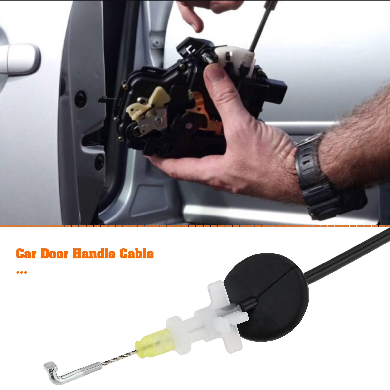 OTOTEC Kabel klamki do drzwi samochodowych do drzwi przednich 1Q0837085F kompatybilny z VW Eos 2006-2016