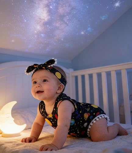 Miniatura 3 de UNICOMIDEA - Conjunto de diadema y mameluco sin mangas con borlas y estampado floral para niña recién nacida