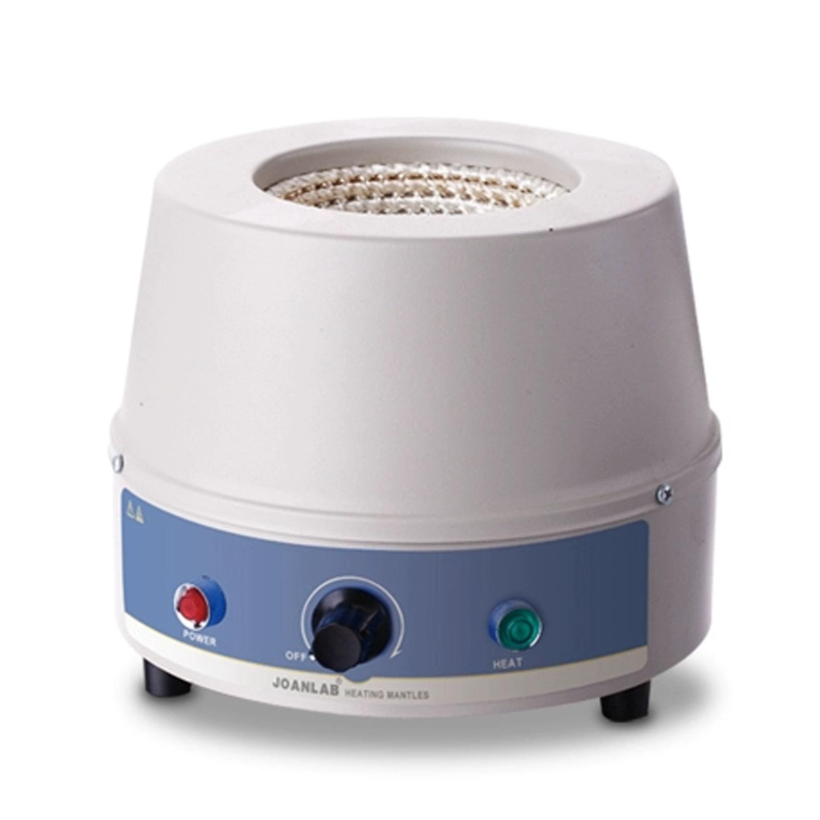 Manto calefactor de 1000 ml, 100-2400 W con termorregulación y agitación, temperatura máxima de 380 °C para uso en laboratorio