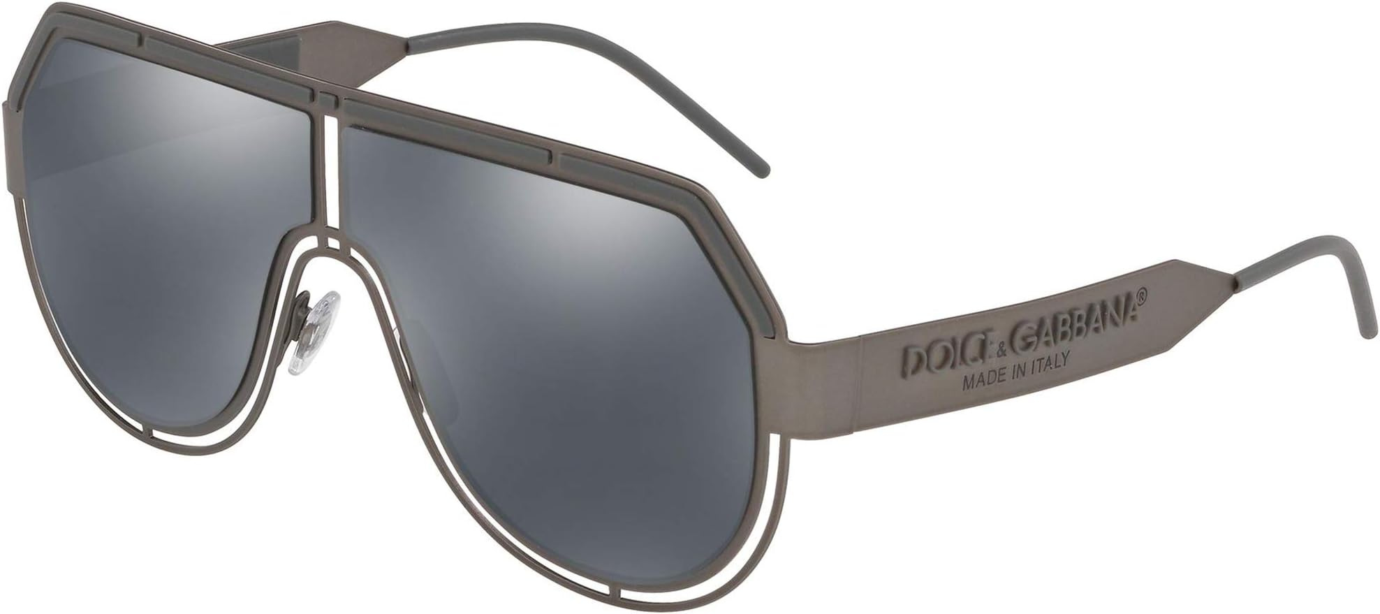 Dolce&Gabbana DG2231 Sunglasses 12866G-59 -, Grey Mirror Black DG2231-12866G-59