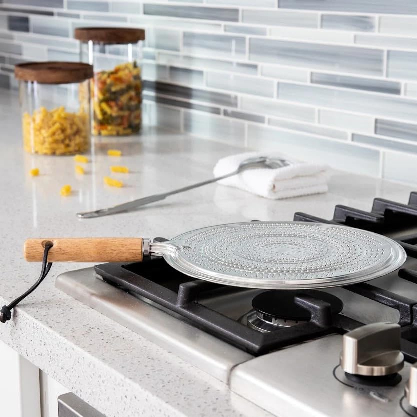 Miniatura 4 de Difusor de calor de llama de anillo a fuego lento con mango de