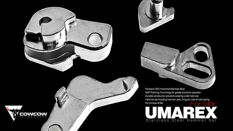 COWCOW SUS ハンマーセット UMAREX G18C用 Amazon | COWCOW Technology G18C ステンレスハンマーセット