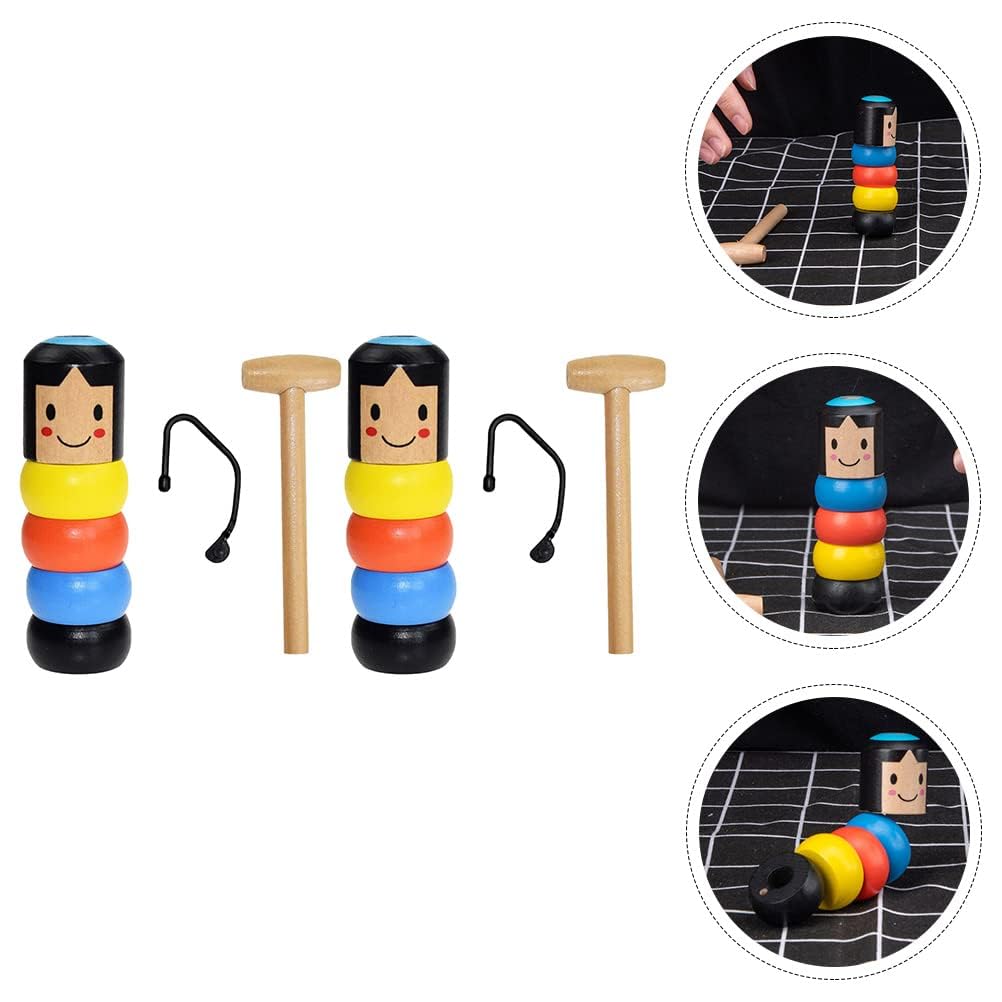 Amazon.co.jp: LUOZZY レインボーだるま おもちゃ カラフル だるま