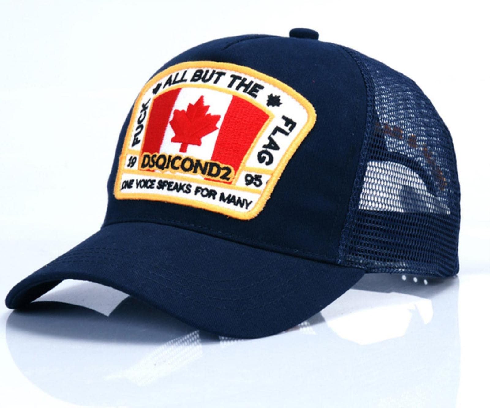 Dsqicond2 Maple Leaf Mesh Baseball Cap Dsq2 Letters Men Women Cap Custom Design Icon Logo Cap Bonnet Homme Dad Hat