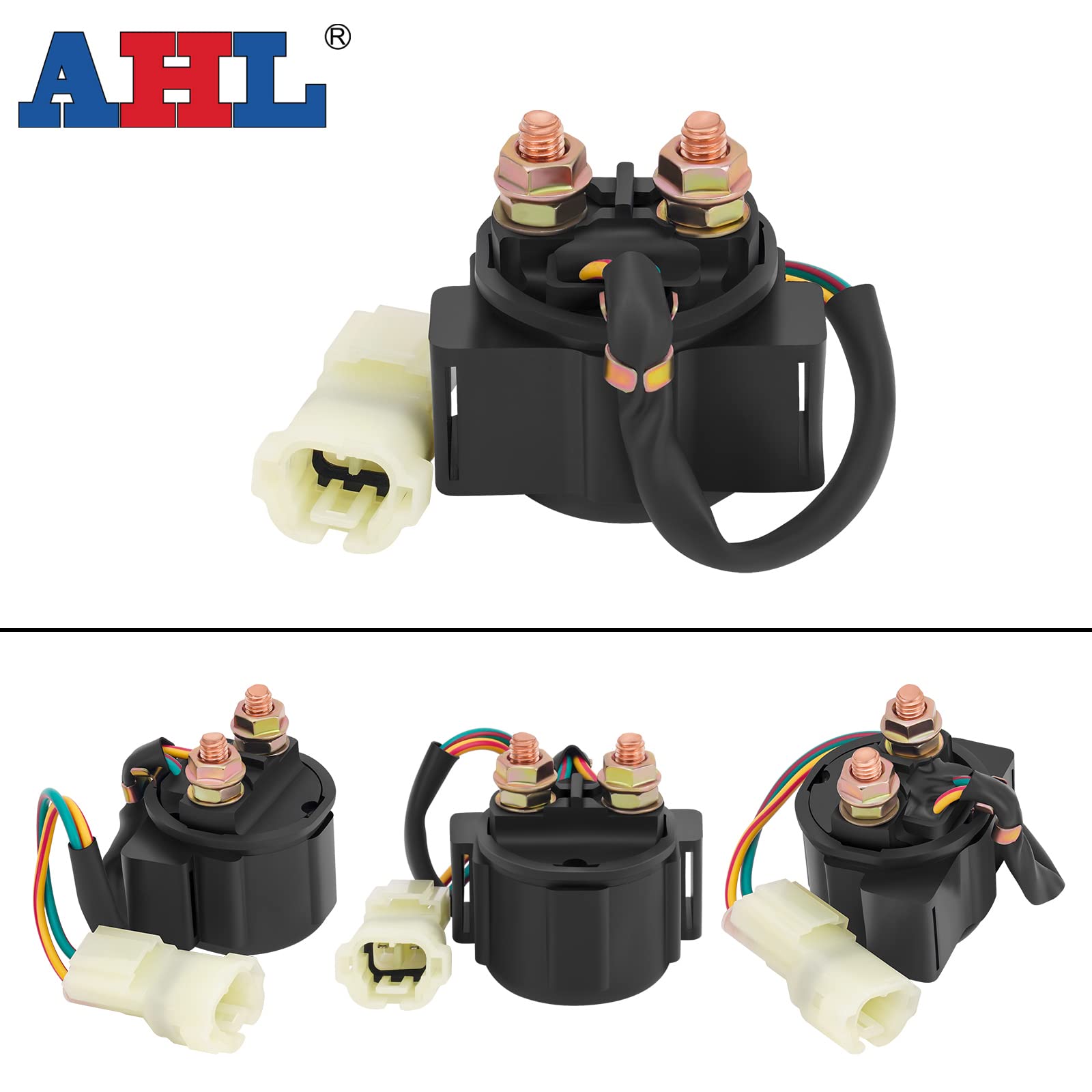 MOTOALL Starter Relay Solenoid For Honda Recon 250 TRX250TE TRX250TM - Replaces 35850-HM8-B00