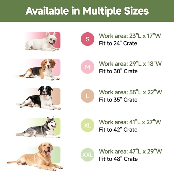 Colchoneta para Perro Mediana 35 x 22 Pulgadas Impermeable miniatura 7