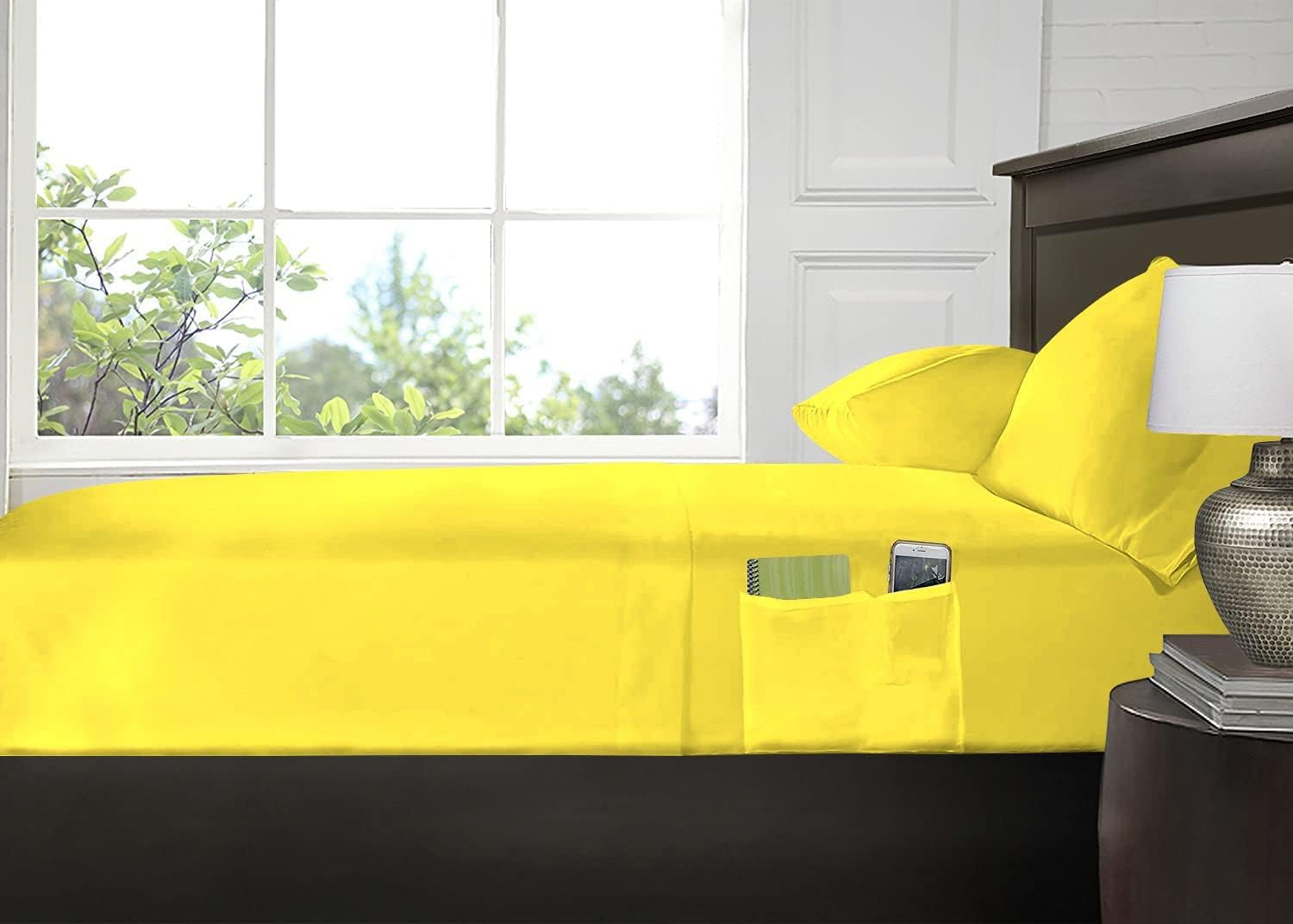 Kings Loft 100 Egyptian Cotton, 4 Piece Sheet Set Luxury