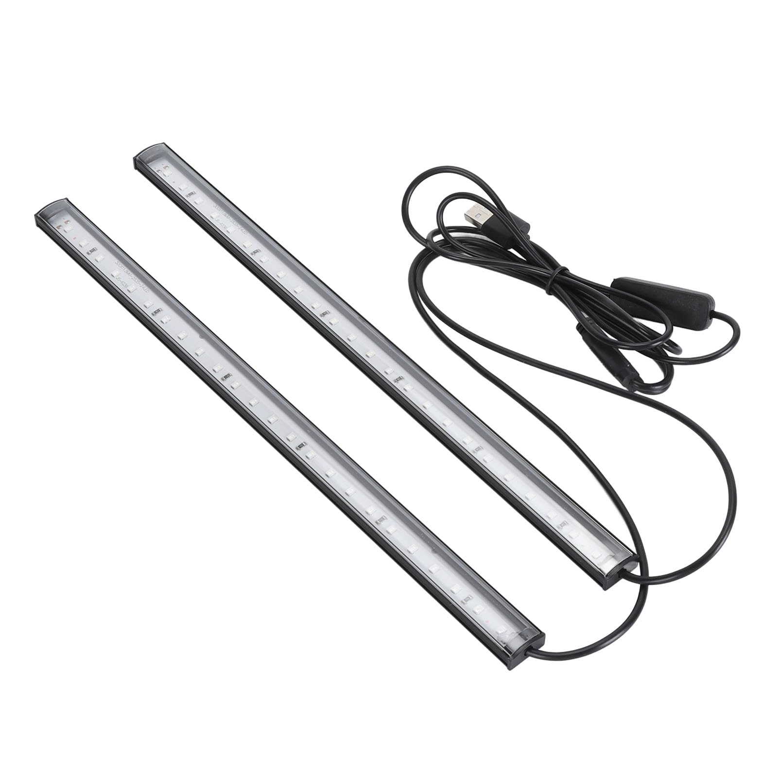 10W LED Black Light Bar, A Class 380-400nm with 24pc Beads. 1ft USB Powered Blacklight Tube for Halloween Decorations