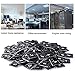 Zip Tie Mounts, AUSTOR 100 Pack Adhesive Cable Tie Mounts Black Zip Tie Mounting Base(1.1