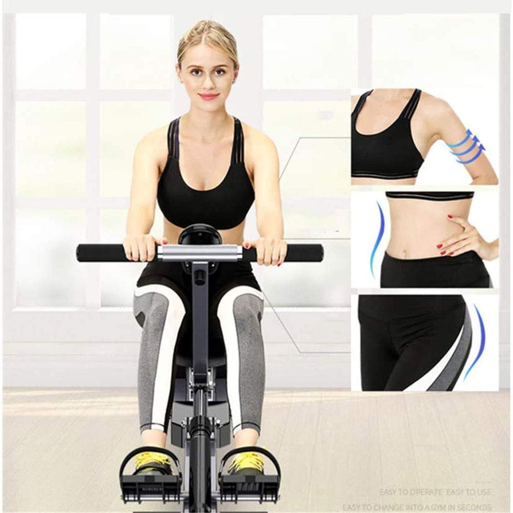 Attrezzature per il fitness Vogatori pieghevoli Vogatore con resistenza idraulica Vogatore con resistenza idraulica all'acqua Vogatore semplice Attrezzatura per il fitness domestico al coperto Vogato