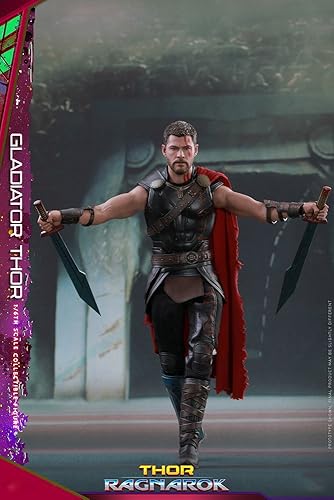 Miniatura 2 de Marvel Thor 3: Ragnarok - Figura de acción a escala 1:6 de Gladiator Thor