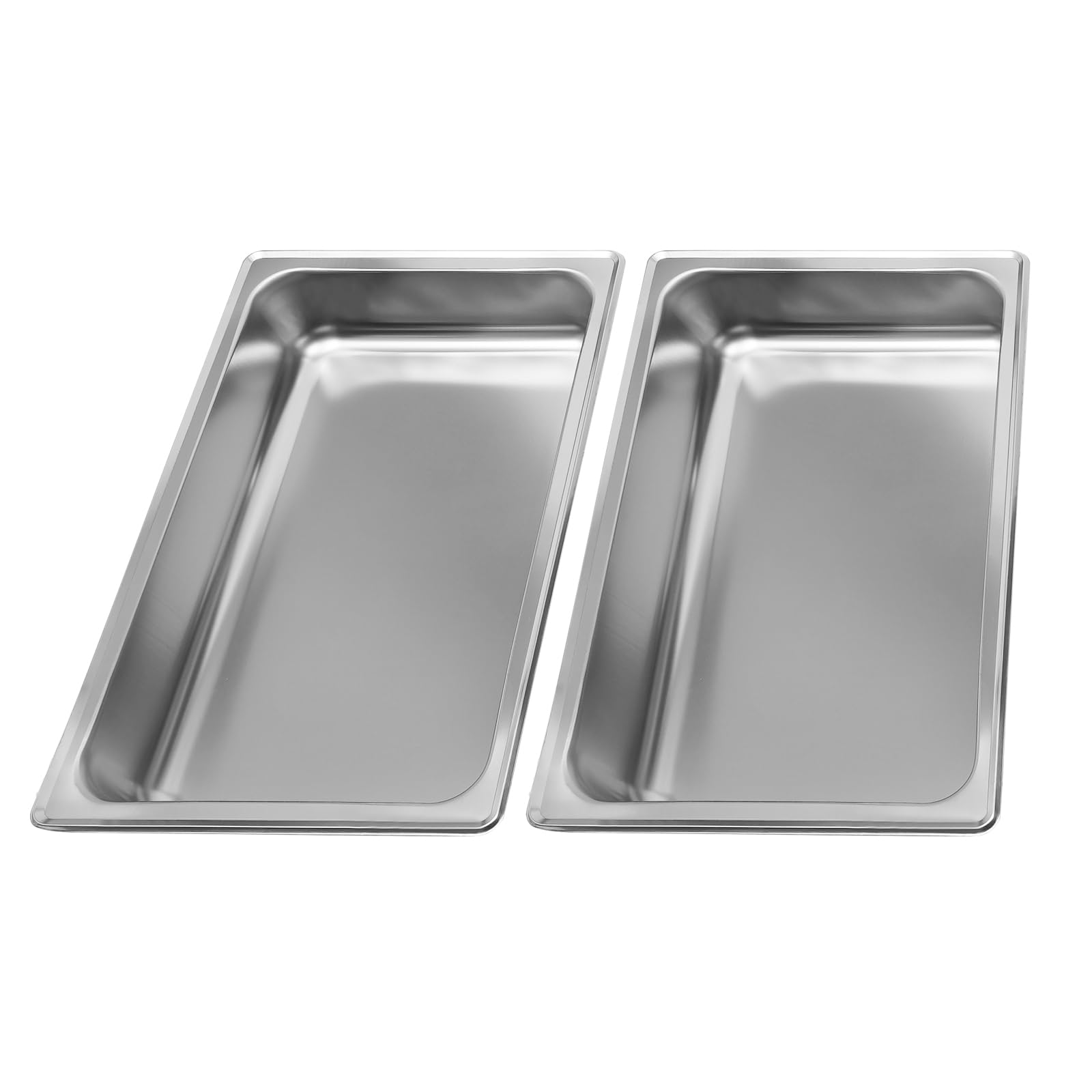 Set da 8 litri, 3 scomparti, in acciaio inox, con coperchio, per il calore, per il buffet, per hotel, brunch catering events