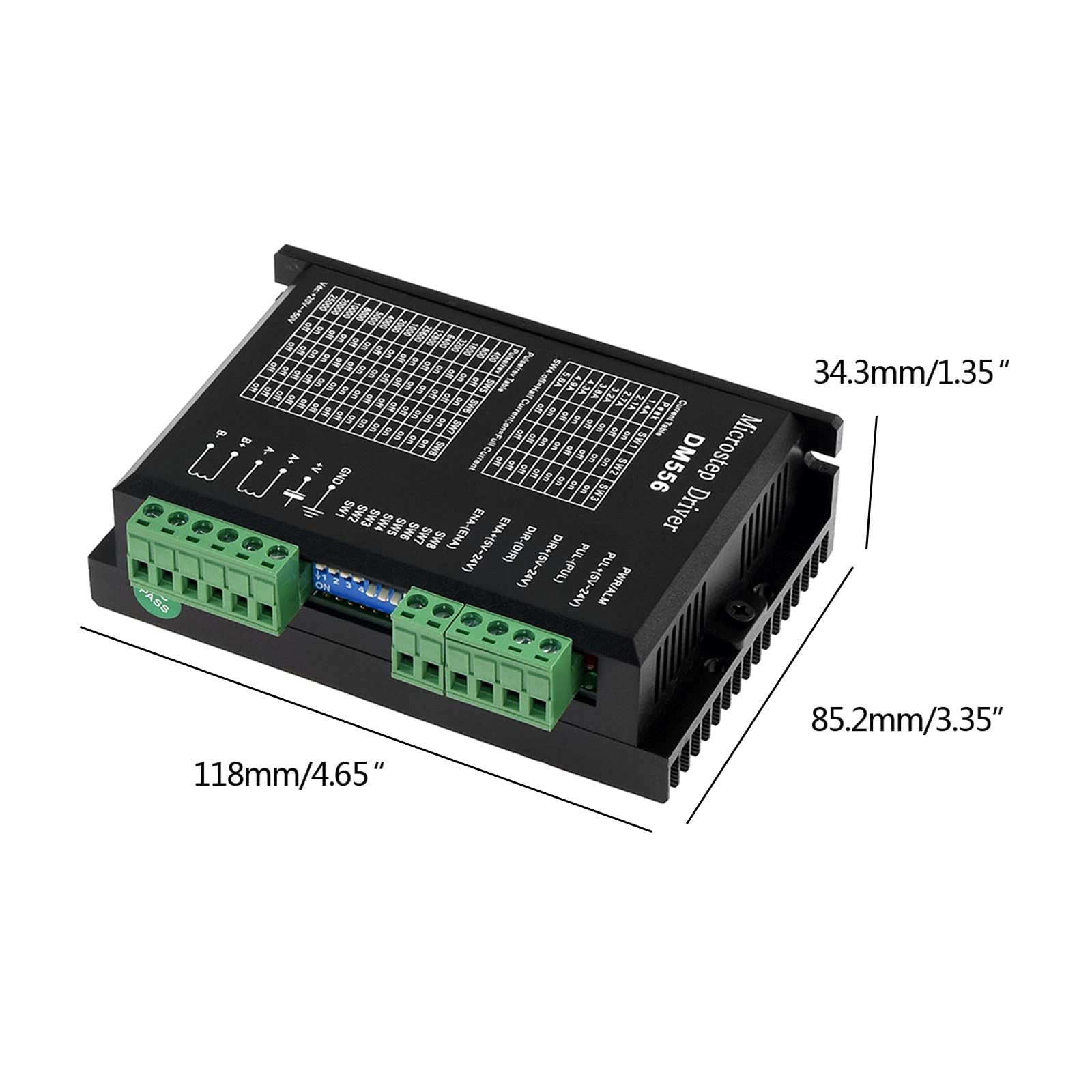 DM556 2-Phasen Schrittmotortreiber – Digital, Für 42/57/86 Motoren – CNC-Zubehör!