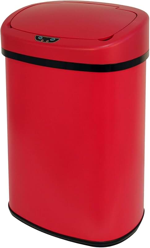trash can with automatic lid