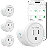 Plug, WiFi Smart Plugs Work with Alexa and Google Home, Smart Outlet Timer with APP Remote Control, 2.4GHz Wi-Fi Only, No Hub Required, ETL FCC Listed