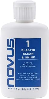 NOVUS 7026 | Plastic Clean & Shine #1 | 2 Ounce Bottle