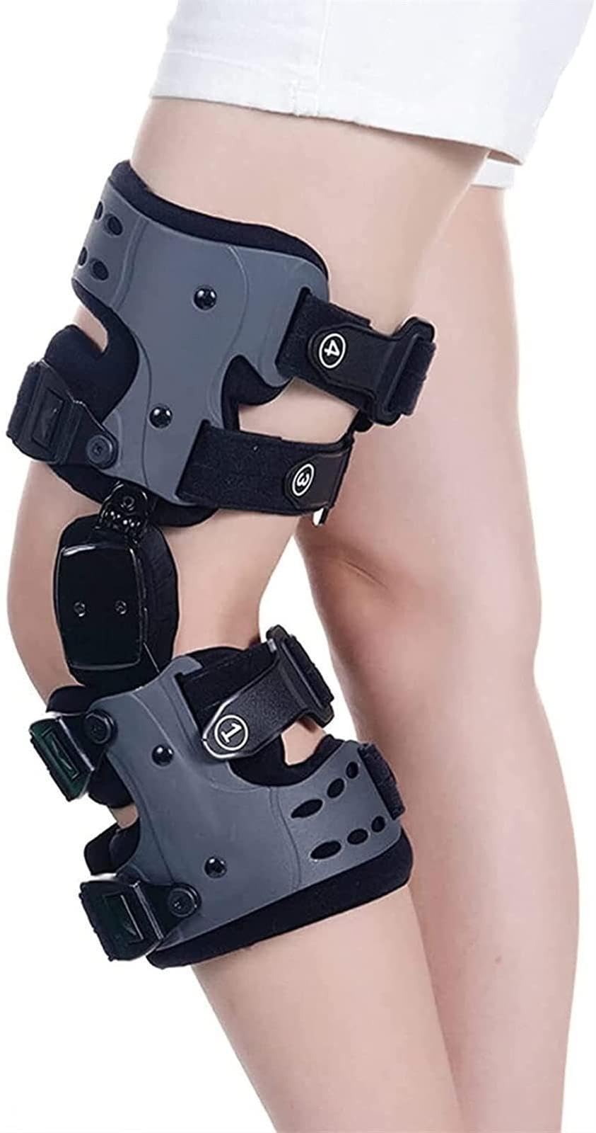 NGDFGR Knee Braces For Men, Orthosis Hinged Knee Brace For Arthritis Ligament Medial Hinged Sports Unlding-Universal Size-Sold As Single Unit,Left,Right