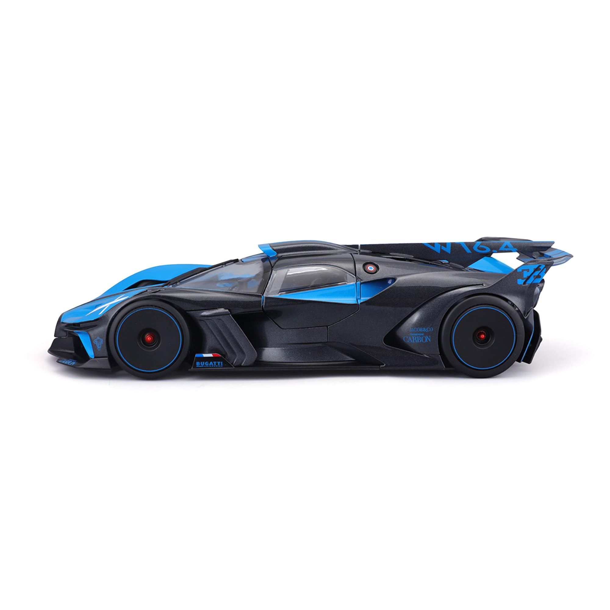 Burago 1/18 Bugatti Bolide Bleu/Noir - Miniature Diecast 18-11047 - Occasion