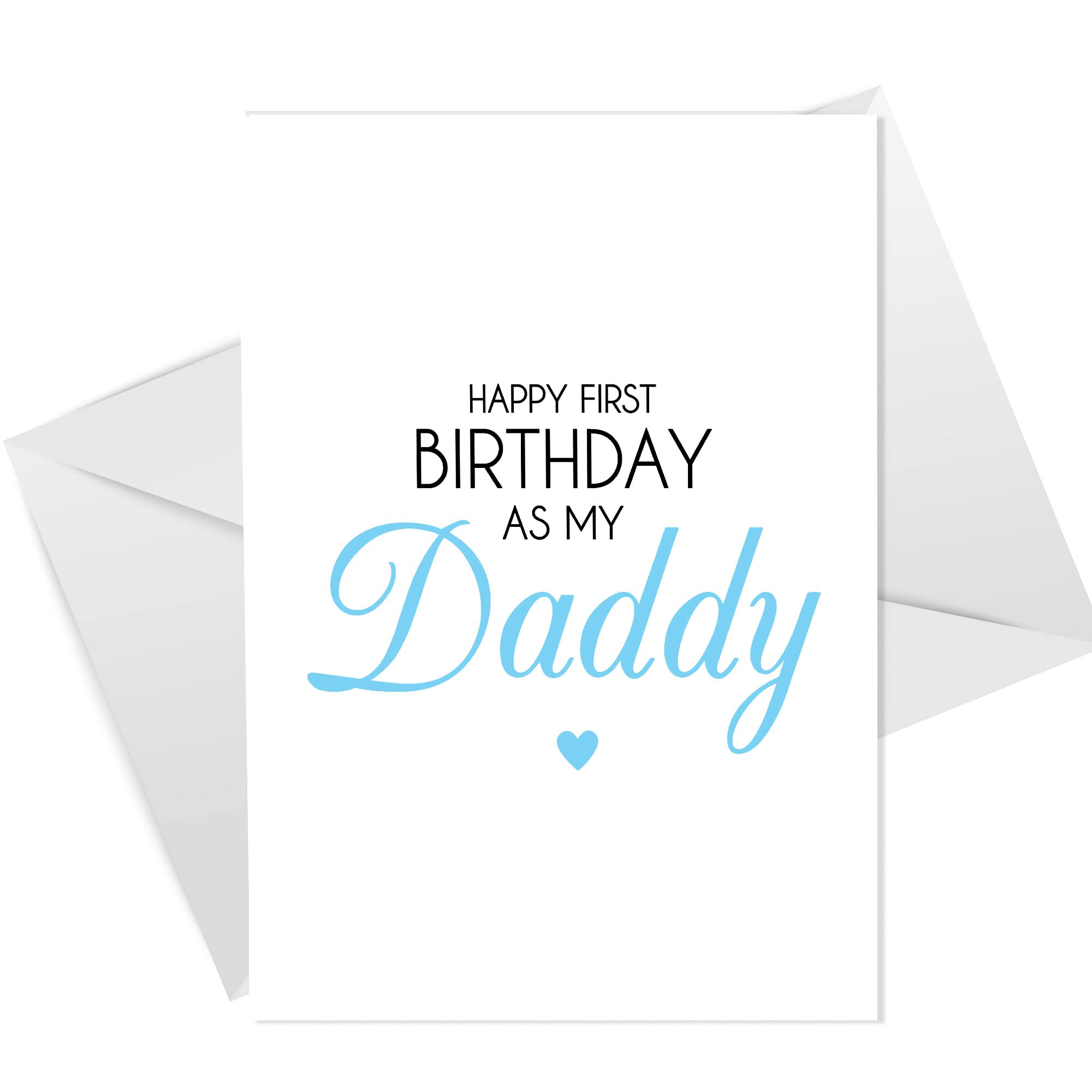 RED OCEAN 1st Birthday Card For Daddy Greetings Card Card From Bump Baby Daddy Card From Bump