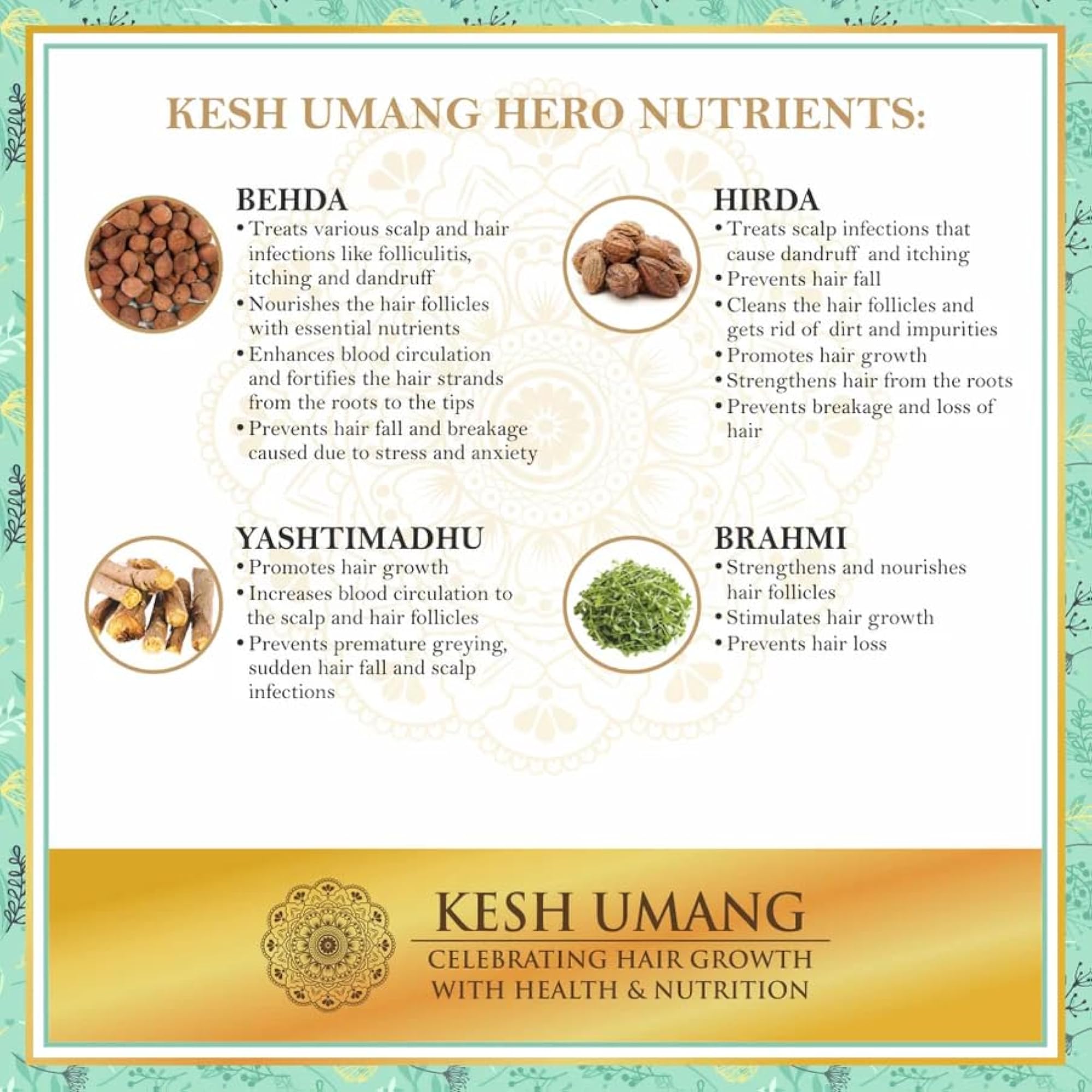 Kesh Umang Hair Nutrition Supplement, 11.5g