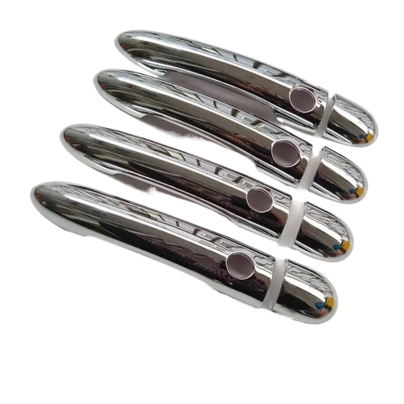 Mtvtfecewg K4 8Pcs Car Exterior Door Handle Catch Cover Trim Cap For Renault For Laguna 3 Iii 2009 2011 2012 (K4)
