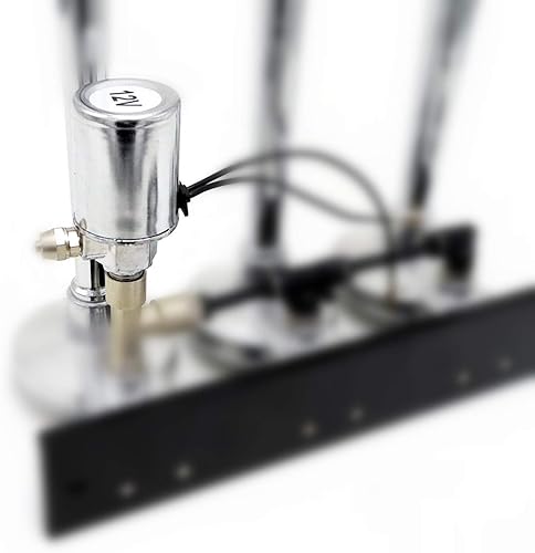 Miniatura 3 de Accesorios de plata de las piezas del camión de la válvula del cuerno de aire del solenoide de la aleación del cinc del