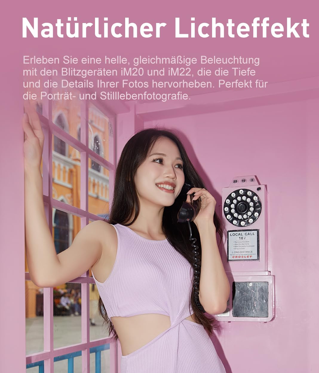 Godox iM20 Kamerablitz 5 Leistungsstufen,Mini Blitz wiegt nur 30g | USB-C-Aufladung mit 470-mAh-Lithium-Akku, für Canon Sony Nikon Fuji Olympus