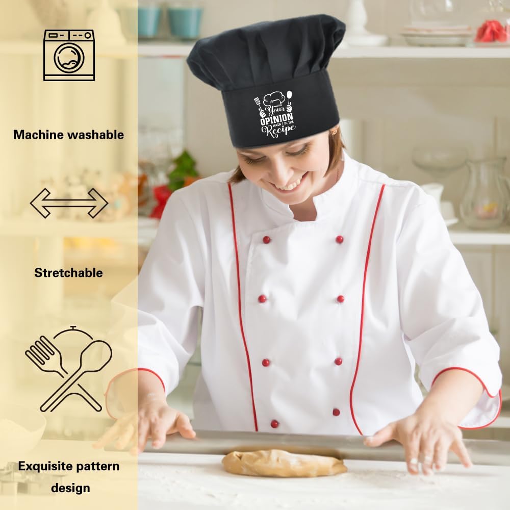 Funny Chef Hat, Adjustable Cooking Hat for Man, Christmas for Men Husband Grandpa Brother - Image 3