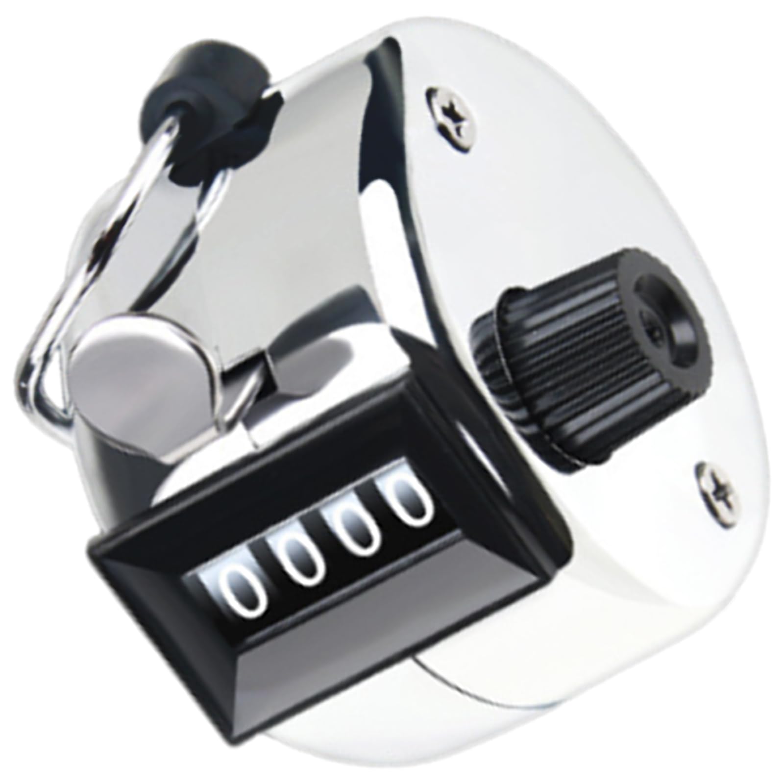 Hsioluted B Manual Press Counter Easy Carry Handheld Clicking For Inventory Sports Event Durability Metal Construction Durability Metal Counter