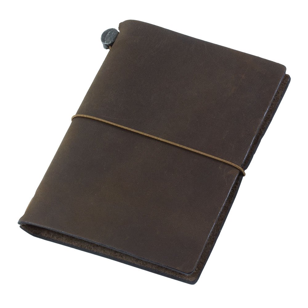 Midori Traveler's Notebook Journal Passport Size Brown by Midori