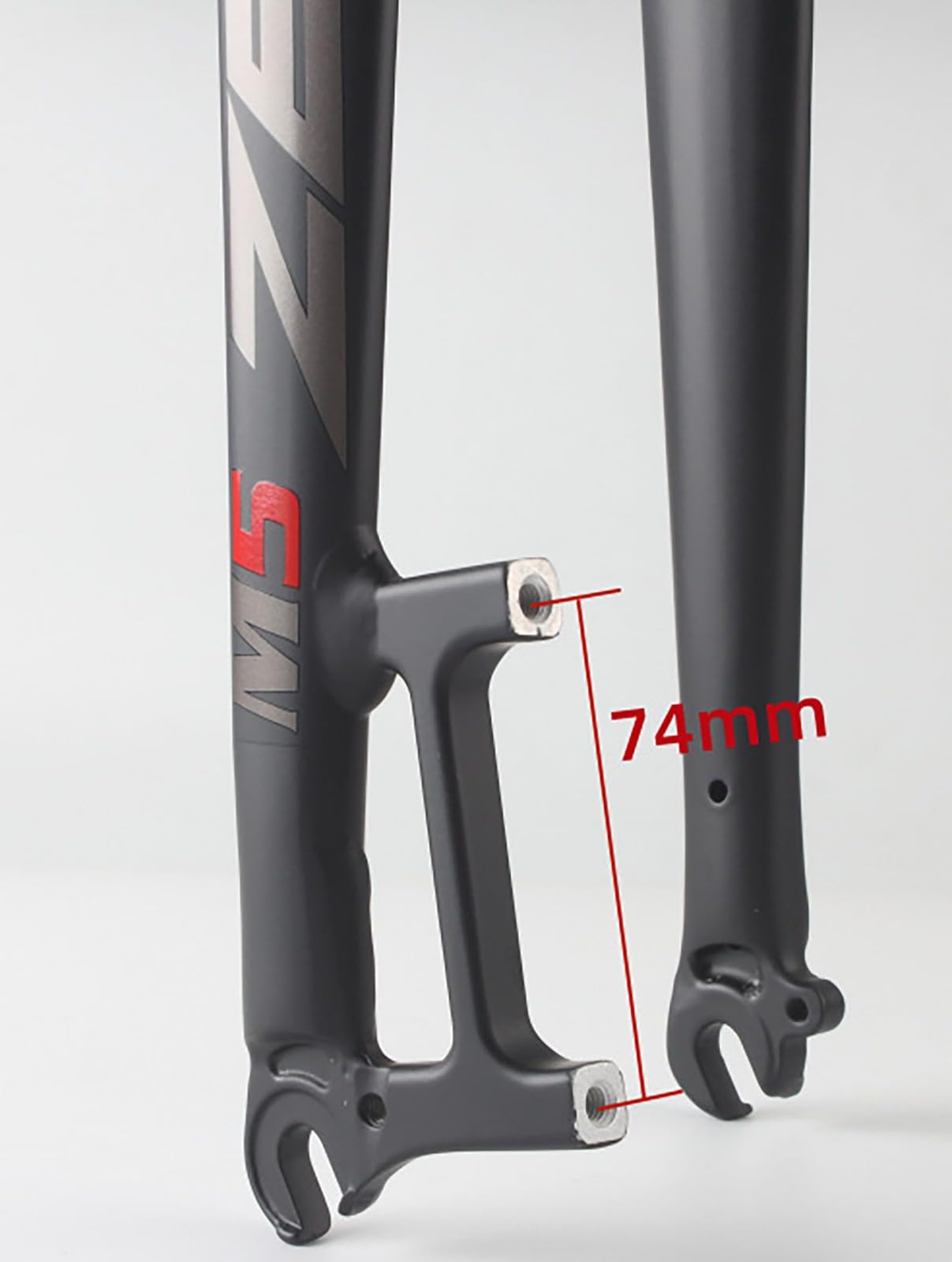 26/27,5/29 cala MTB sztywny widelec super lekki 1-1 bezgwintowy prosty widelec do roweru górskiego z hamulcem tarczowym ze stopu aluminium sztywny widelec B, 29 cali