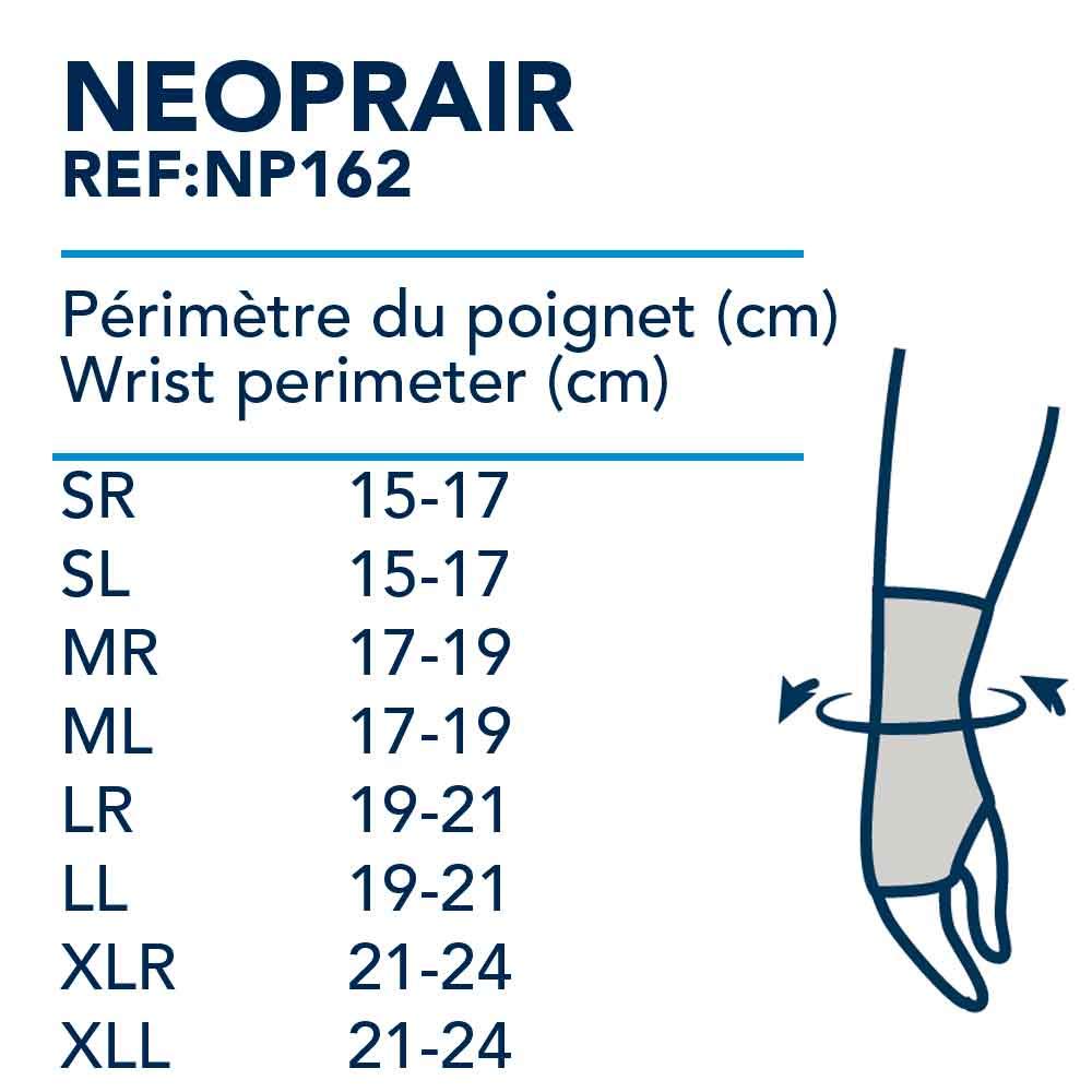 PRIM S.A. Neoprair - Muñequera derecha M