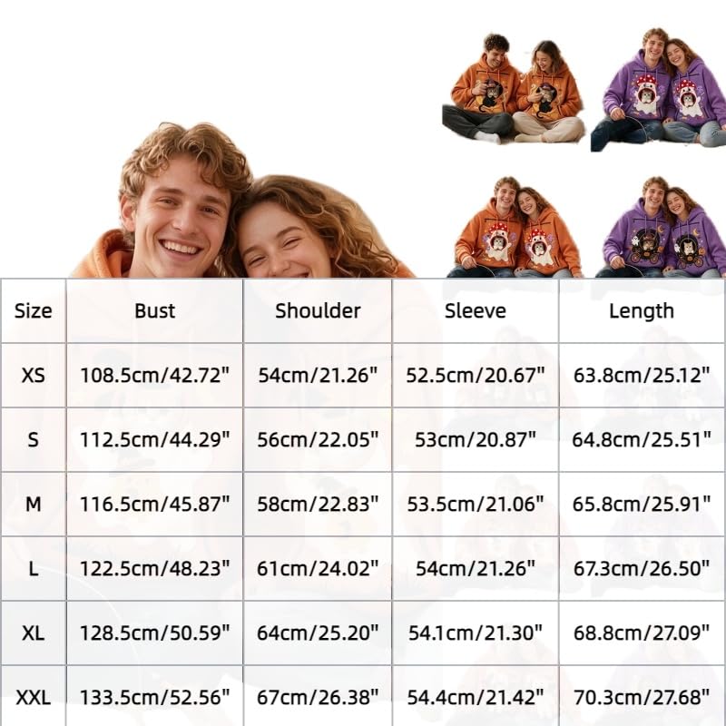Halloween Pet Pouch Hoodie for Women Men Cat Dog Holder Pullover Sweatshirt - image 3