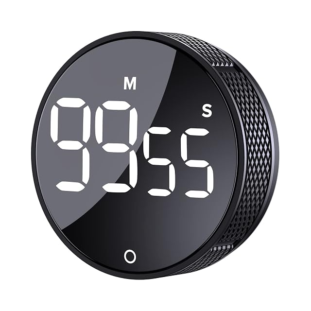 AVINIA Digital Kitchen Timers Visual timers Large LED Display Magnetic Countdown Countup Timer for Classroom Cooking Fitness Baking