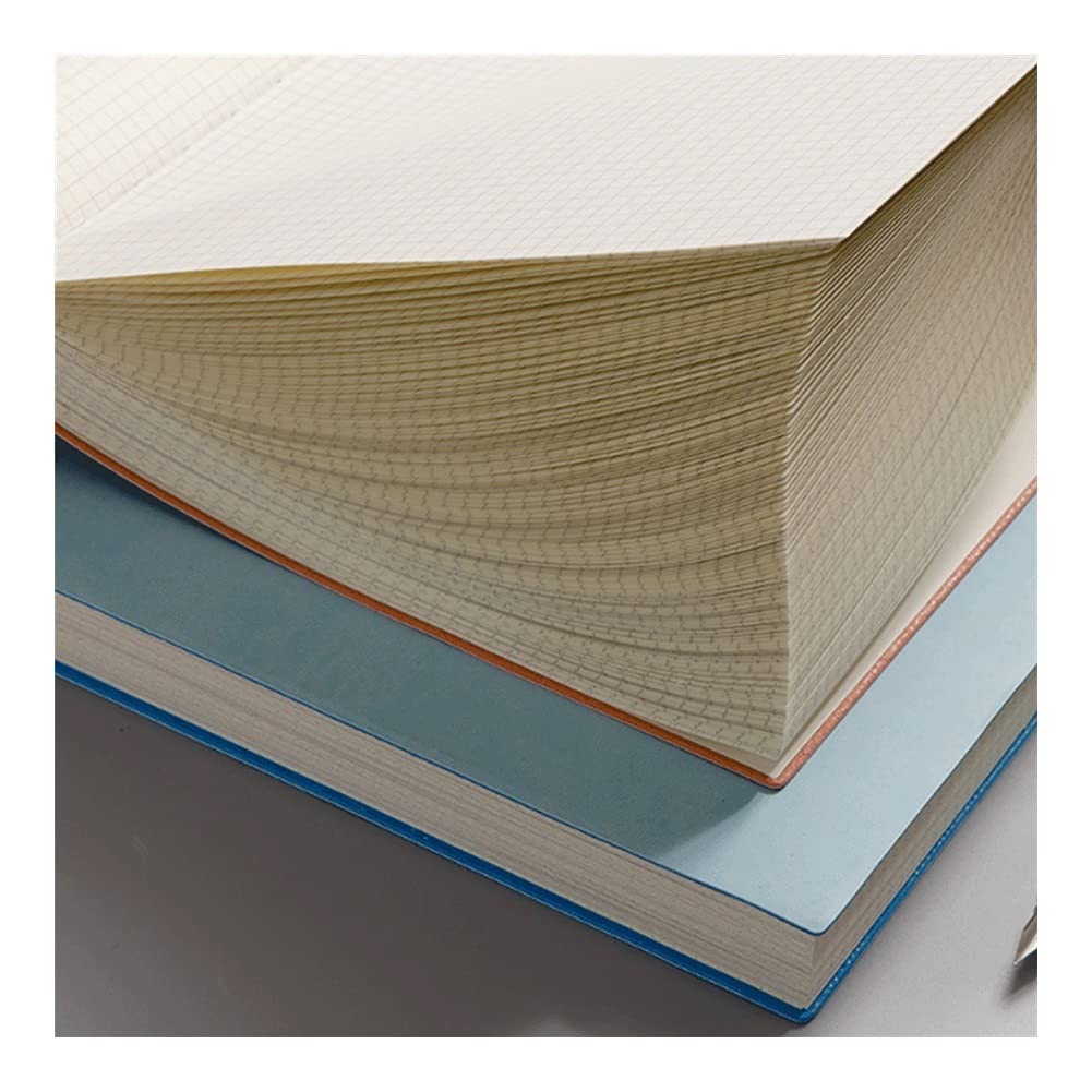 Carnets et journaux Notebook, épaississant Journal de Grille, A4 Classic Large Diary, Une Surface de Cuir Souple exquise, utilisée pour Le Bureau, la Maison et l'école étudiant en Commerce