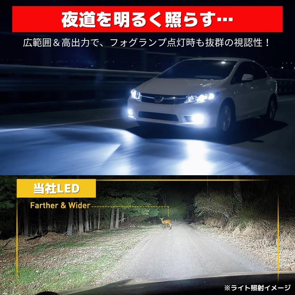 Amazon | 2色切り替え LEDフォグランプ H3 シルビア S15系 99.01 