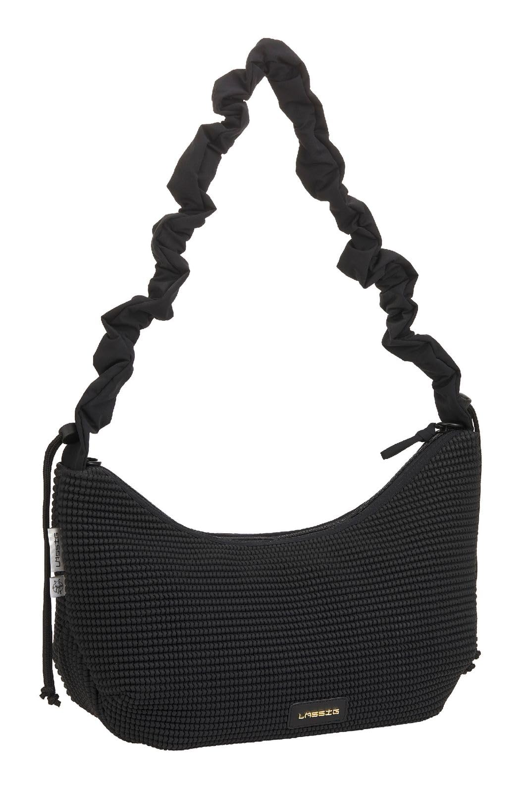 LÄSSIG Umhängetasche Lunua Bum Bag Up Black schwarz