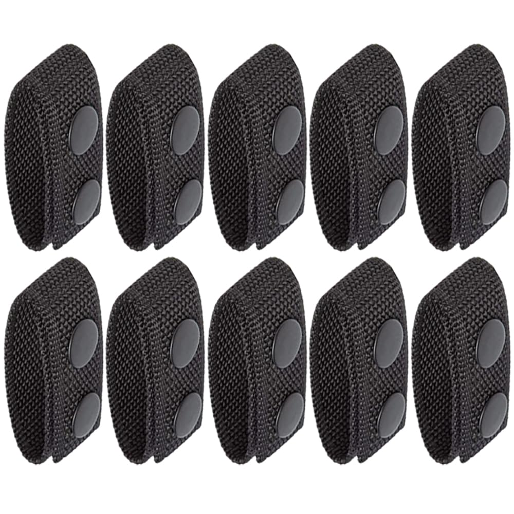 Duty Belt Keeper, with Double Snaps for 2