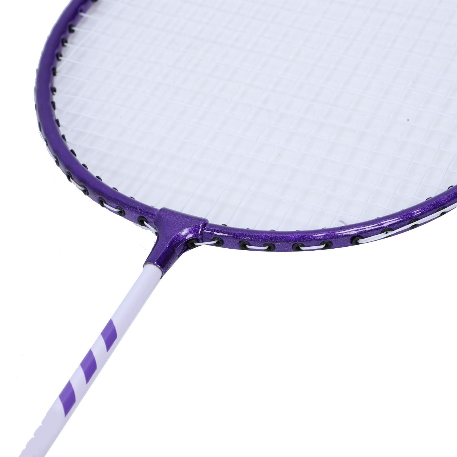 Juego de raquetas de bádminton deportivas, antideslizantes, con pelotas de nailon y bolsa de transporte
